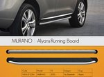 Пороги алюминиевые (Alyans) Nissan Murano (2008-) ― KARTER.INFO интернет магазин авто запчастей и аксессуаров