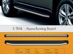 Пороги алюминиевые (Alyans) Nissan X-Trail (2007-2010-)  ― KARTER.INFO интернет магазин авто запчастей и аксессуаров