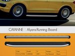 Пороги алюминиевые (Alyans) Porsche Cayenne (2010-) ― KARTER.INFO интернет магазин авто запчастей и аксессуаров