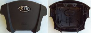 Крышка руля (муляж airbag) Kia Sportage II 04-09, овальная эмблема